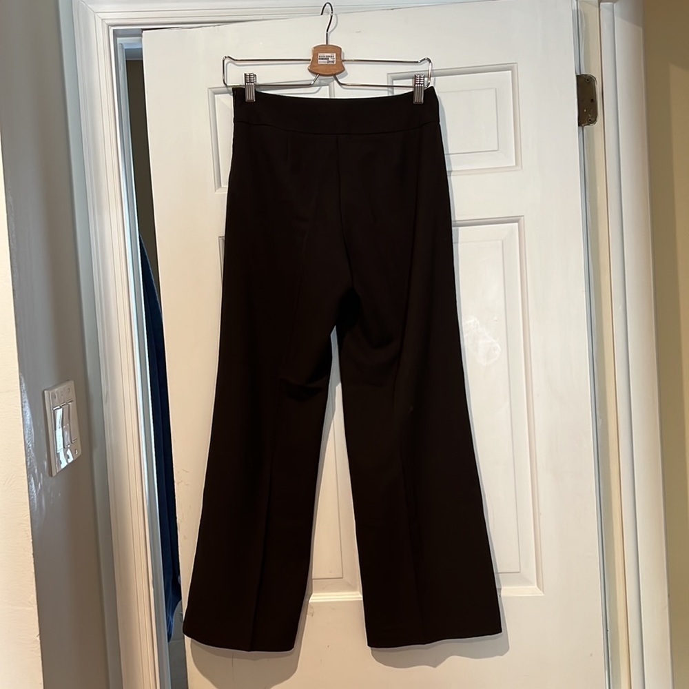90s vintage brown wide leg pants - Picture 2 of 7